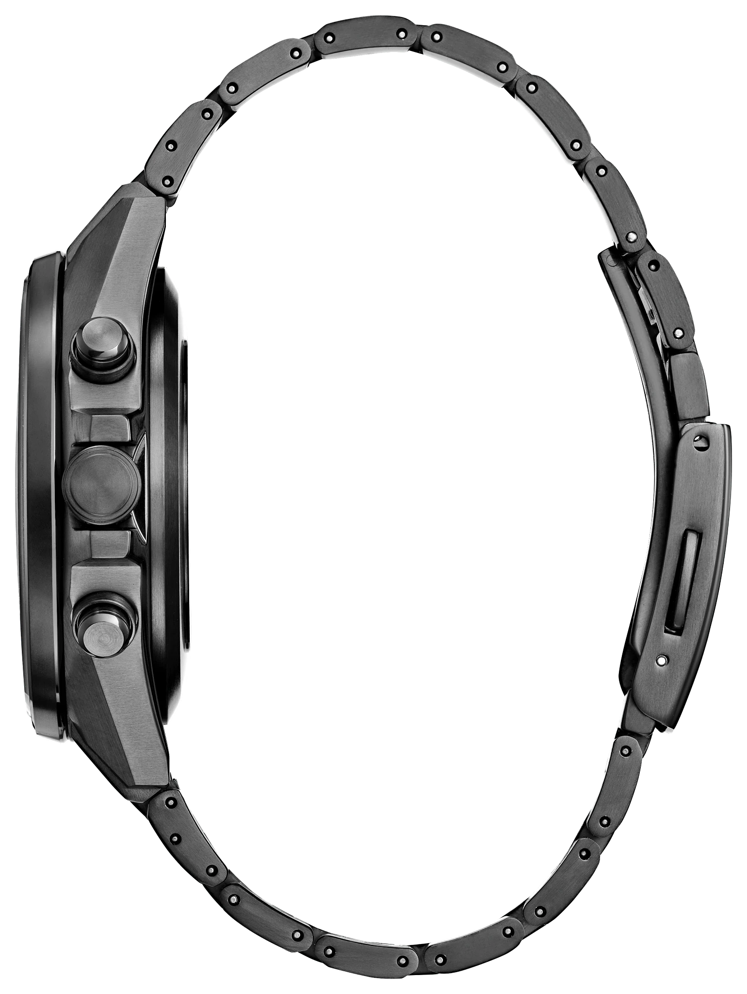 Satellite Wave GPS Black Dial Super Titanium Bracelet CC4004-58E